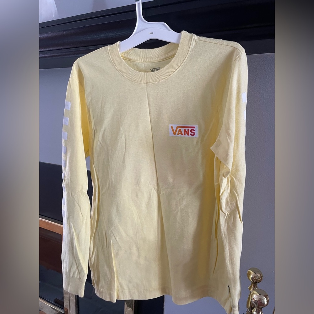 Yellow vans long sleeve
